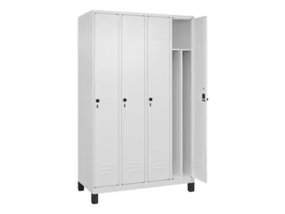 locker voor scheiding van kleding,HxBxD 1950x1200x500mm,4vak - 2