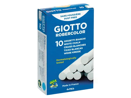 Schoolbordkrijt Giotto doos à 10 stuks wit