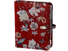 Organizer Kalpa A5 + agenda 2025-2026 7dagen/2pagina's bloemen bruin