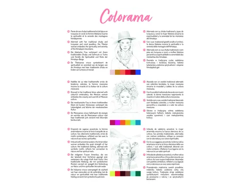 Kleurboek Clairefontaine Odelia A4 Vrouwen