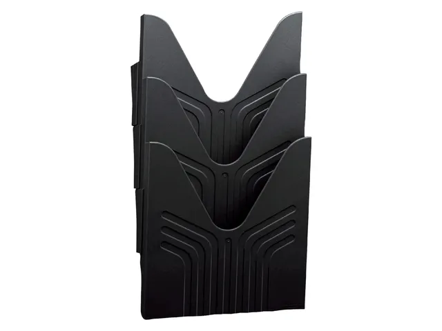Porte-brochures Avery Nr 144 Mural Folio Haut 3 Bacs Noir
