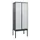 locker,HxBxD 2120x800x500mm,2vak,vak B 400mm,cil.-slot,voetonderstel