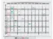 Tableau planning Legamaster Professional annuel horizontal 90x120cm