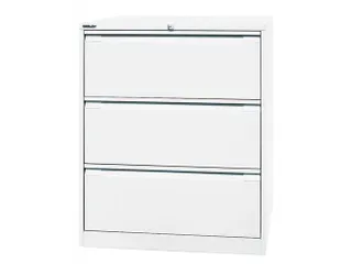 hangmappenkast,HxBxD 1016x800x622mm,3hangmappenframes,twee banen - 2