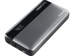 HE25000 Powerbank 25.000 mAh Li-Ion Grijs Zwart