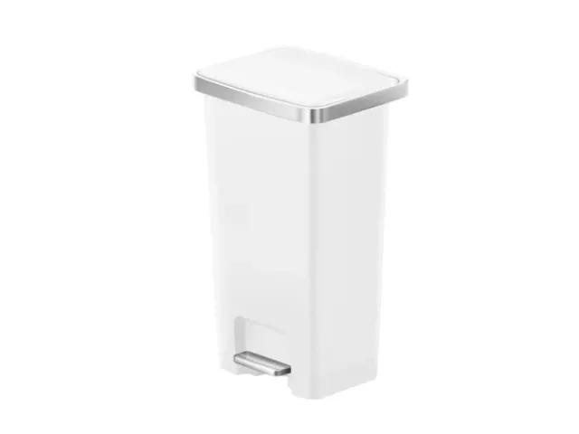 Hana 2 Pedaalemmer 45 liter Wit