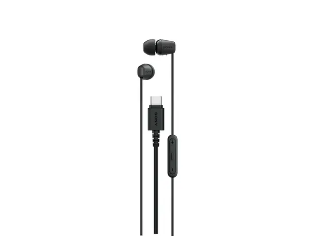 Oordopjes Sony EX15C bedraad USBc in ear zwart