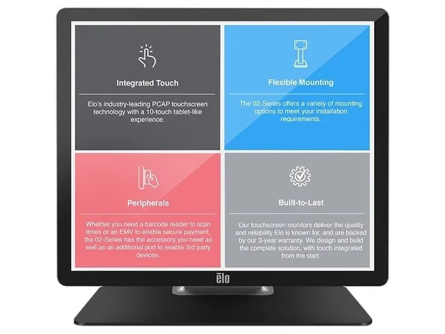 Elo 2402L 24 Inch Full HD Touchscreen Monitor