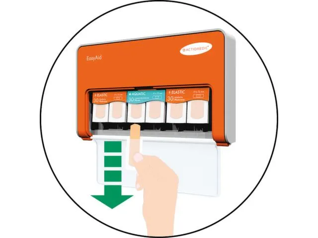 Pleisterdispenser,60X Elastisch,30X Waterafstotend