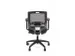 Chaise de bureau Linea New Malice 01 noir/noir avec accoudoir 1D