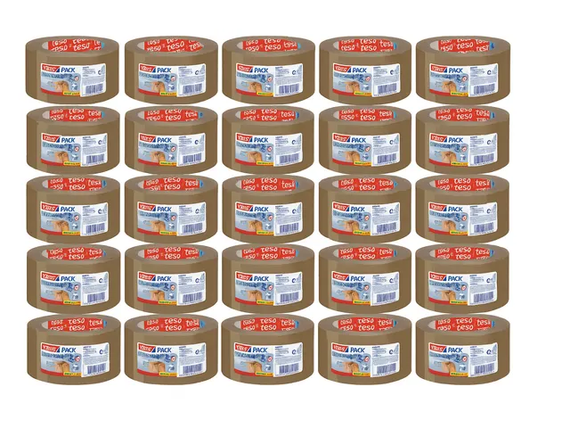 Verpakkingstape Tesapack Ultra Strong 50mmx66m bruin Voordeelbundel