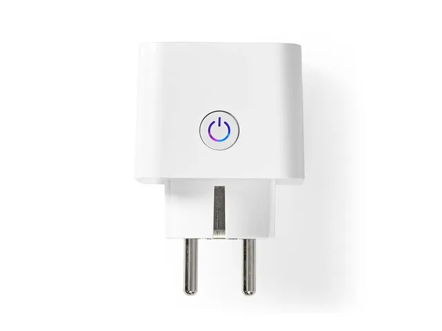 Nedis SmartLife Slimme Stekker Wi-Fi IP21 Wit 3 stuks
