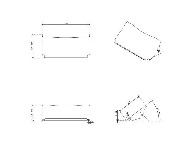 Documenthouder Ergodoc HV 400 A3 transparant acryl