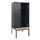 locker met bank,HxBxD 1950x800x815mm,2vak,vak B 400mm,draaigrendel