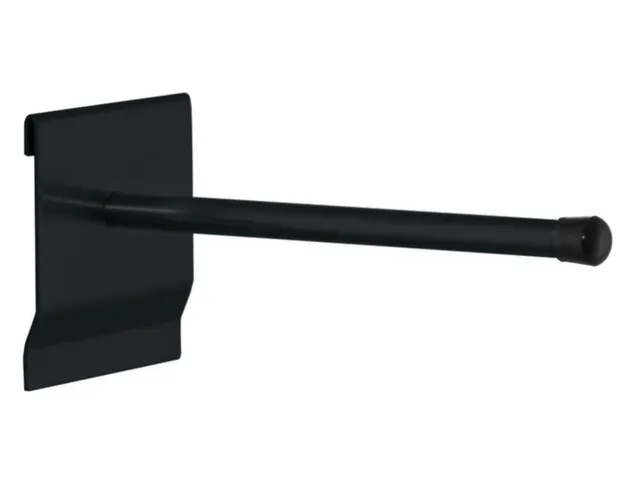 support universel,p. plaque de rangement à fentes,rond,L 200mm,RAL701