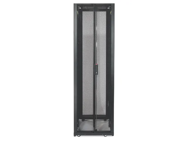 APC AR3100 NetShelter SX 42U 600mm(b) x 1070mm(d) 19 inch IT rack, beh