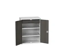 universele kast,HxBxD 1000x800x550mm,2xStalen bodem,1lade(n)