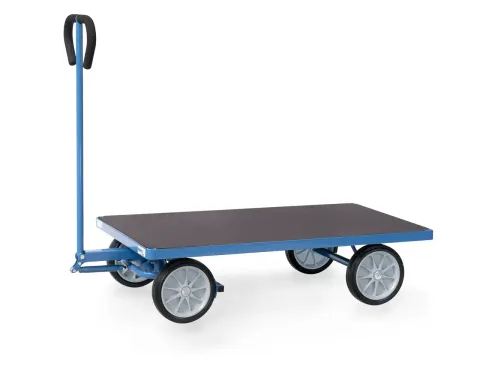 Handtrekwagen Platform 4001V 500Kg 1060x600mm massief rubber