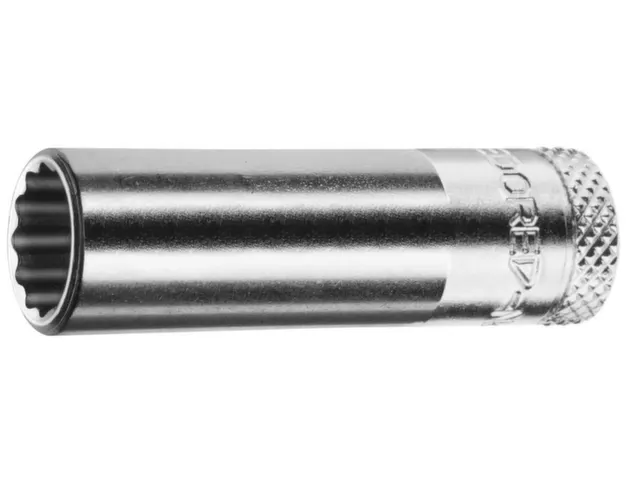 D 20 L 7/16AF Dopsleutel 1/4 inch,lang UD-profiel 7/16 inch