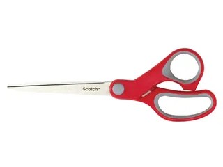 Schaar Scotch 20cm comfort rood blister - 2