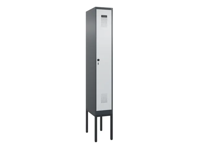 locker voor scheiding van kleding,HxBxD 2120x300x500mm,1vak