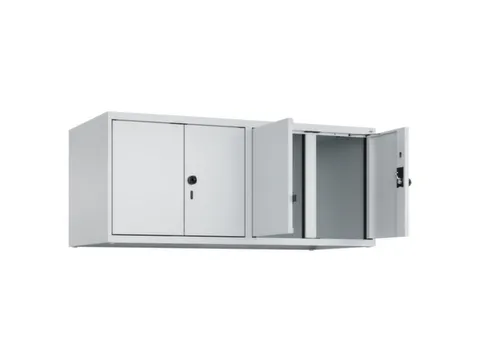 opzetkast,v. locker voor scheiding van kleding,4vak.,vak B 300mm