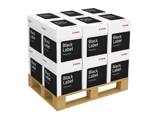 Kopieerpapier Black Label Premium A4 80 Gram Wit Halve Pallet - 1