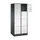 grootvolume-lockersysteem,RAL 7021/RAL 7035,HxBxD 1950x820x600mm