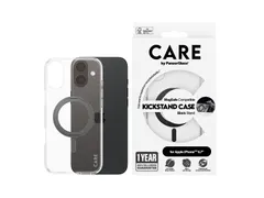 PanzerGlass CARE by Case Transparent w. Black Kickstand & MagSaf