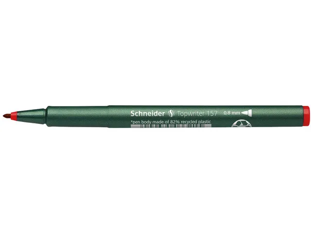 fineliner Schneider Topwriter 157 0.8mm rood