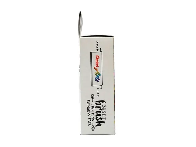 Brushpen Pentel Sign SES15C etui Rainbow 24 kleuren