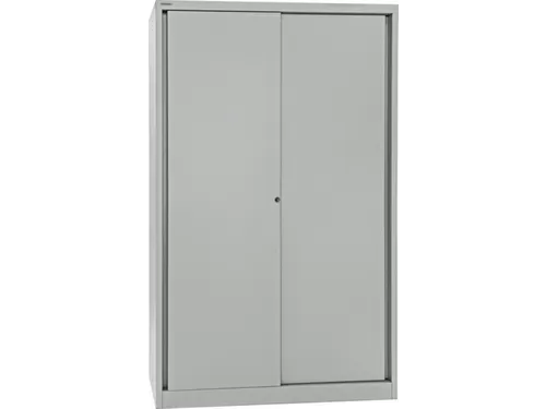 schuifdeurkast,HxBxD 1980x1200x430mm,4xStalen bodem,5 OH