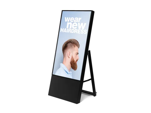 Chevalet Smart Line Digital avec écran Samsung 43 inch Noir