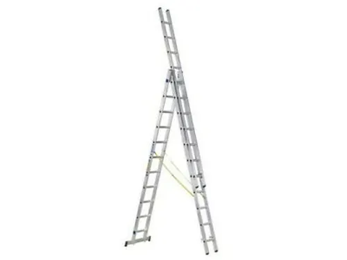multifunctionele telescoopladder,3x10,sporten,balk L 2,98-6,65m