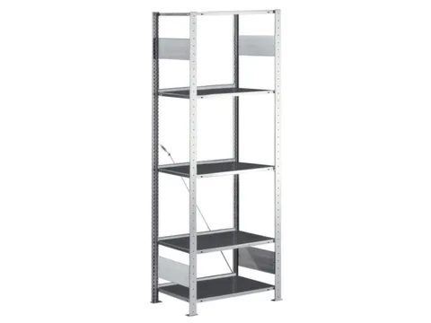 Inhaakstelling Aanslagrand Basisveld 2000x750x300mm 5legborden