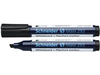 Schneider Whiteboard + Flipchart Marker Maxx 293 Zwart