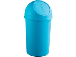 afvalbak,45l,HxØ 700x403mm,romp PP groen,deksel PP groen