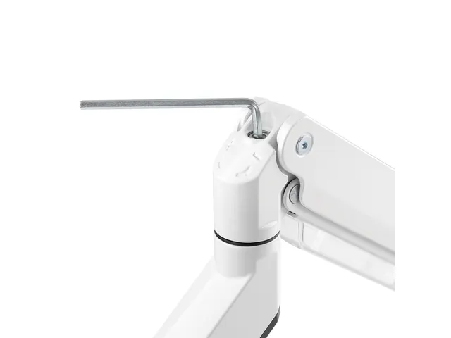 Newstar Monitorarm 2 Schermen Wit Met Hendel D775dxwhite