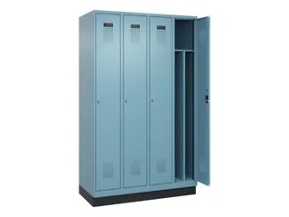 locker voor scheiding van kleding,HxBxD 1950x1200x500mm,4vak - 1