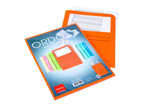Map Elco Ordo Classico A4 120gr oranje - verp.10220 x 310mm