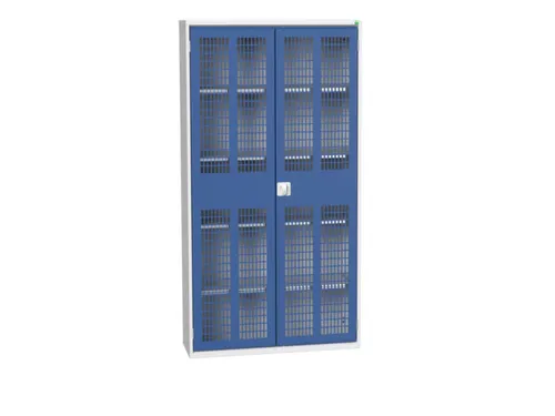 universele kast,HxBxD 2000x1050x350mm,4xStalen bodem,draaigrendelslot