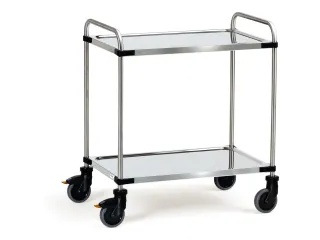 Roestvrijstalen Wagens 5011 120kg 1000x500mm 2 Etages - 1