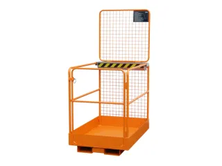 Werkkooi Uitvoering Vorkkokers Smalle Zijde 1890x800x1290mm Geeloranje - 1
