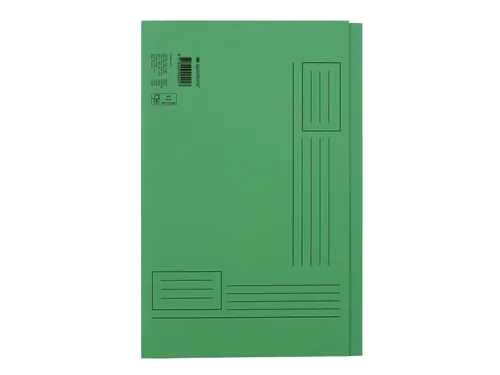 Vouwmap Quantore Folio ongelijke zijde 230gr groen