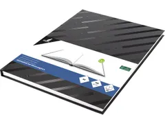 Dummyboek Kangaro A4 zwart hard dessin glans cover 80 blad 140 grams b
