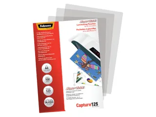 Lamineerhoes Fellowes Superquick A4 125 Micron glanzend - 4