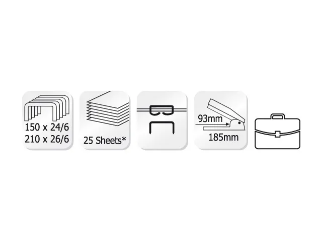 Nietmachine Kangaro Trendy-210 zwart