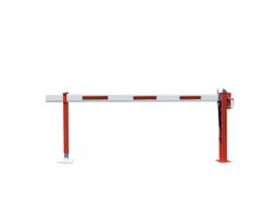 slagboom met gasdrukveer,m. Oplegsteun,totale B 3,73m,lichte B 3,31m