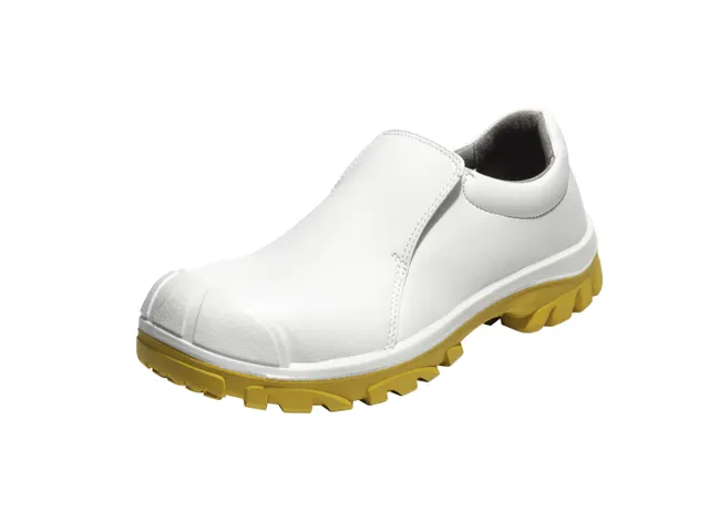 Emma Vera lage S2 veiligheidsschoenen, SRC, ESD, wit/geel, maat W-42,