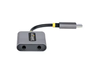 USB-C Headphone Splitter, USB Type C Dual Headset Adapter - 3